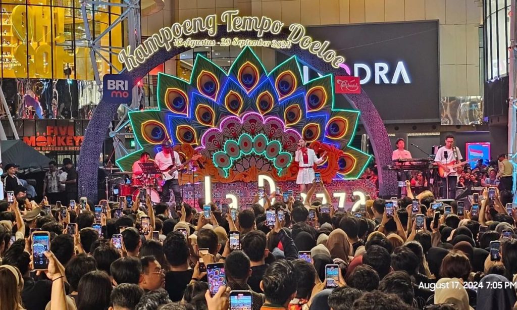 Penampilan Lyodra pada 17 Agustus 2024.