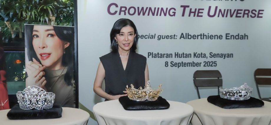Mahkota Miss Universe Karya Naomi Julia Soegianto