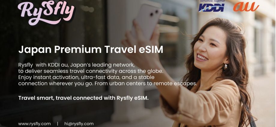 RYSFly dan KDDI Luncurkan eSIM